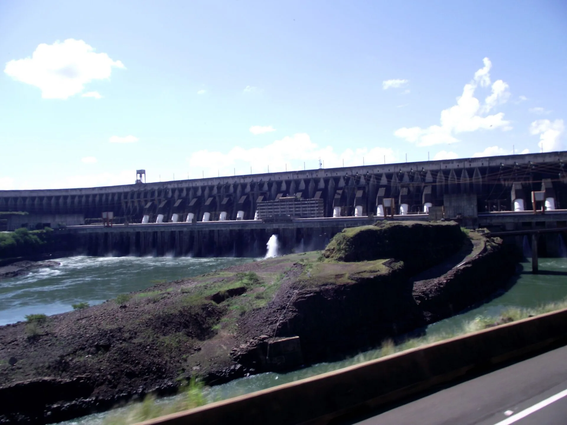 Le barrage d'Itaipu, autre curiosité de la région